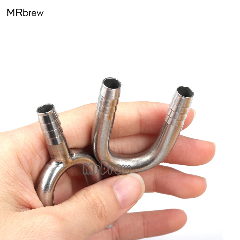 2pcs/lot Stainless Steel U-Shaped Hose Barb Fitting Hose Splicer Type U Shaped Fitting for Beer Hose
2pcs/lot Stainless Steel U-Shaped Hose Barb Fitting Hose Splicer Type U Shaped Fitting for Beer Hose