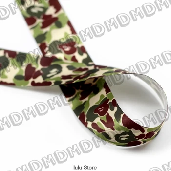 100 Yards 9mm-75mm Size Satin Ribbon Printed With Military Leopard DIY Handmade Gift Wrapping, Packing Webbing MD160519-25-4231
100 Yards 9mm-75mm Size Satin Ribbon Printed With Military Leopard DIY Handmade Gift Wrapping, Packing Webbing MD160519-25-4231