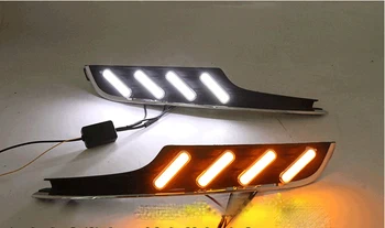 Osmrk led drl daytime running light for Volkswagen golf 7 2014-2016 with Dynamic moving yellow turn signal and blue night light
Osmrk led drl daytime running light for Volkswagen golf 7 2014-2016 with Dynamic moving yellow turn signal and blue night light