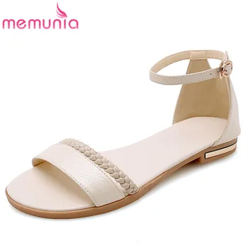 MEMUNIA 2019 hot sale genuine leather shoes women simple beach shoes ankle buckle summer flat casual shoes women sandals
MEMUNIA 2019 hot sale genuine leather shoes women simple beach shoes ankle buckle summer flat casual shoes women sandals