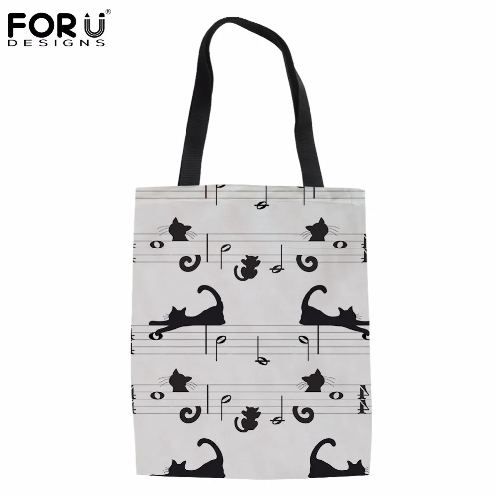 FORUDESIGNS Lovely Animal Cat Brand Designer Canvas Shopping Bags for Women eco Bag Reusable School Girls Tote Storage Bag Bolsa
FORUDESIGNS Lovely Animal Cat Brand Designer Canvas Shopping Bags for Women eco Bag Reusable School Girls Tote Storage Bag Bolsa