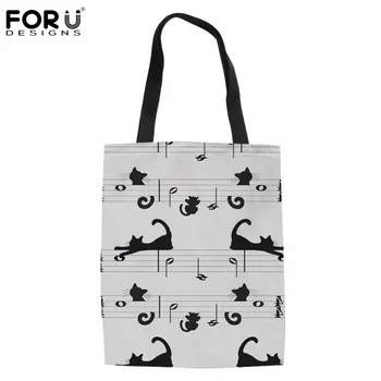 FORUDESIGNS Lovely Animal Cat Brand Designer Canvas Shopping Bags for Women eco Bag Reusable School Girls Tote Storage Bag Bolsa
FORUDESIGNS Lovely Animal Cat Brand Designer Canvas Shopping Bags for Women eco Bag Reusable School Girls Tote Storage Bag Bolsa