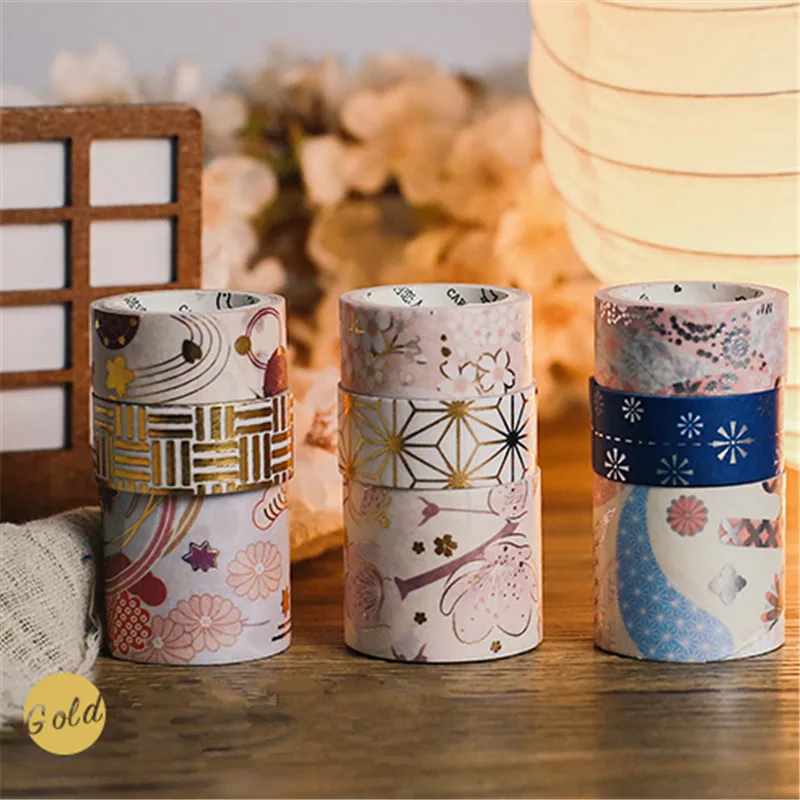 3pcs/set Japan style romantic Washi Tape Wave crane Sakura masking tape Scrapbooking Decorative sticker school support
3pcs/set Japan style romantic Washi Tape Wave crane Sakura masking tape Scrapbooking Decorative sticker school support