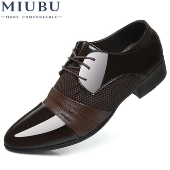 MIUBU Office Men Dress Shoes Italian Wedding Man Casual Shoes Oxfords Suit Shoes Man Flats Leather Shoes 
MIUBU Office Men Dress Shoes Italian Wedding Man Casual Shoes Oxfords Suit Shoes Man Flats Leather Shoes