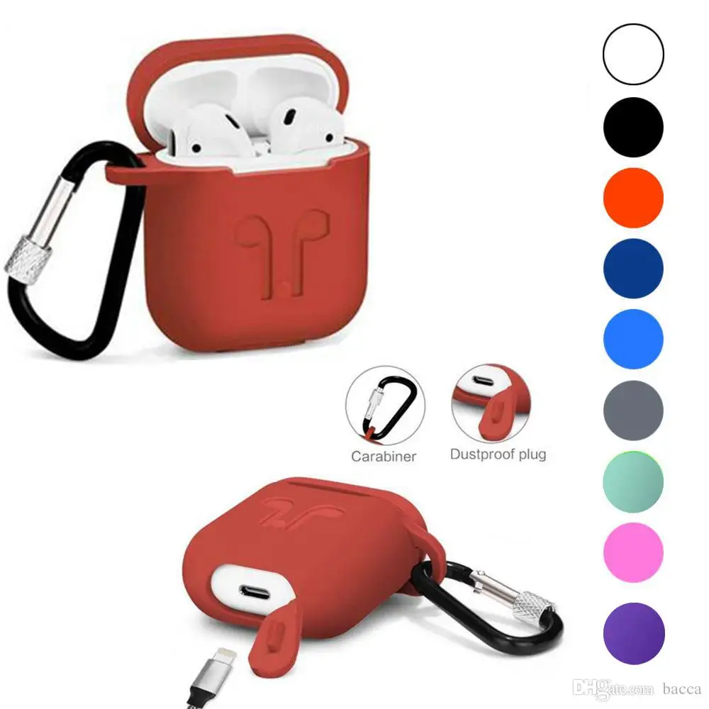 Silicone Case for wireless Bluetooth cover with Carabiner Anti-lost Rope for iphone airpod case audio technica m50 earpads
Silicone Case for wireless Bluetooth cover with Carabiner Anti-lost Rope for iphone airpod case audio technica m50 earpads