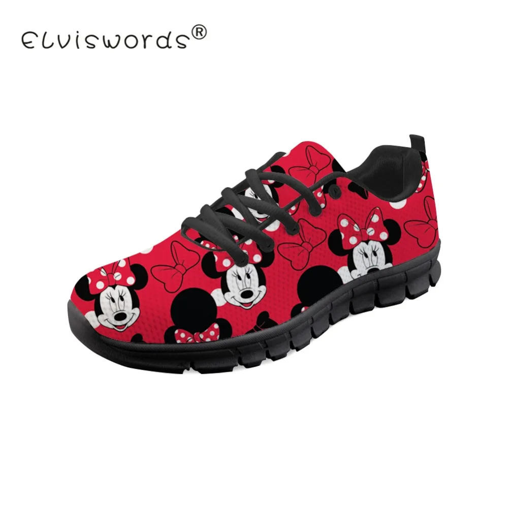 ELVISWORDS Women Flats Sneakers Shoes Cartoon Mouse Teens Girls Cute Shoes Female Student Lace-up Comfortable Zapatos Mujer 2019
ELVISWORDS Women Flats Sneakers Shoes Cartoon Mouse Teens Girls Cute Shoes Female Student Lace-up Comfortable Zapatos Mujer 2019