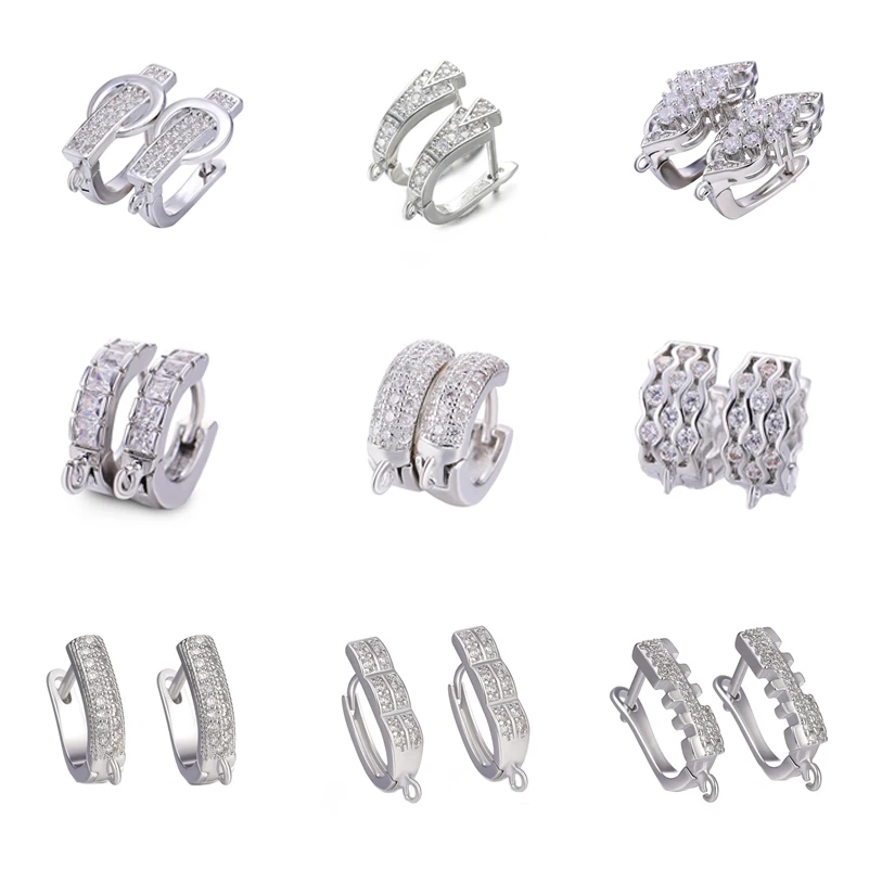 Juya DIY Earring Material Basic Creative Leverback Fastener Hoop Earring Hooks Findings For Women Fashion Dangle Earrings Making
Juya DIY Earring Material Basic Creative Leverback Fastener Hoop Earring Hooks Findings For Women Fashion Dangle Earrings Making