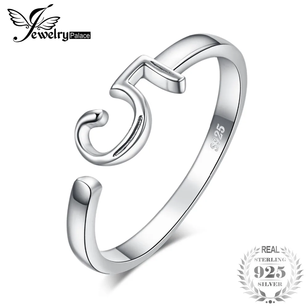 JewelryPalace Lucky Number 5 Birth Anniversary Adjustable Open Ring 925 Sterling Silver Fashion Gifts For Best Friends Hot Sale
JewelryPalace Lucky Number 5 Birth Anniversary Adjustable Open Ring 925 Sterling Silver Fashion Gifts For Best Friends Hot Sale