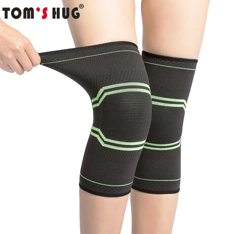 1 Pair Sport Knee Support Sleeve Protect Kneepad Tom's Hug Brand Running Cycling Gym Braces Elastic Knee Pad Warm Black Green
1 Pair Sport Knee Support Sleeve Protect Kneepad Tom's Hug Brand Running Cycling Gym Braces Elastic Knee Pad Warm Black Green