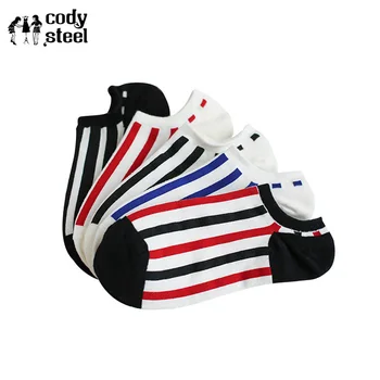 Cody Steel Mans Cotton Socks Casual Comfortable Men Ankle Socks Fashion Simple Stripe Summer Socks For Male 3pairs/lot
Cody Steel Mans Cotton Socks Casual Comfortable Men Ankle Socks Fashion Simple Stripe Summer Socks For Male 3pairs/lot