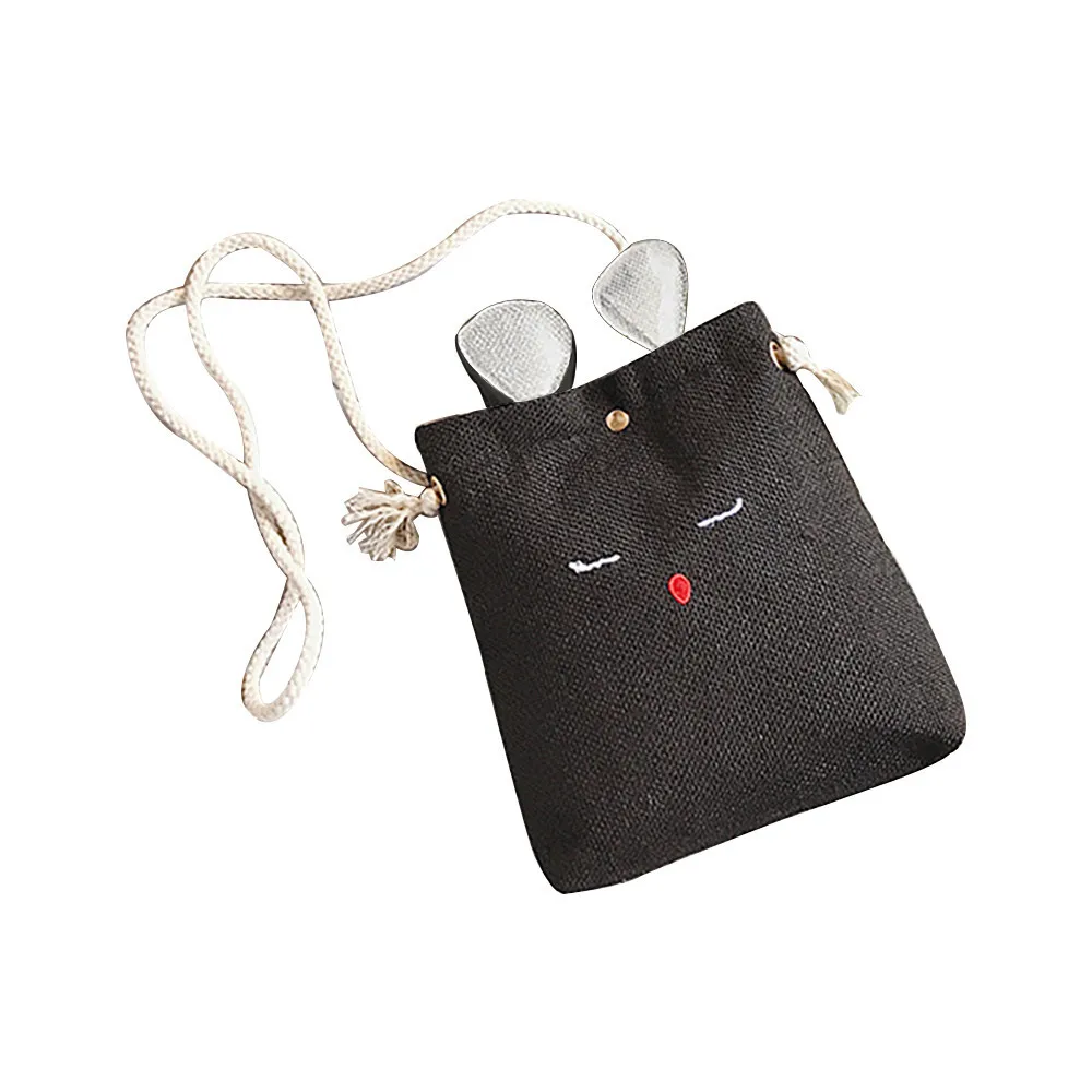 Women Bags Burlap Cat Ears Small Square Simple Cute Shoulder Crossbody woman bags bolsas de mujer torebki damskie
Women Bags Burlap Cat Ears Small Square Simple Cute Shoulder Crossbody woman bags bolsas de mujer torebki damskie