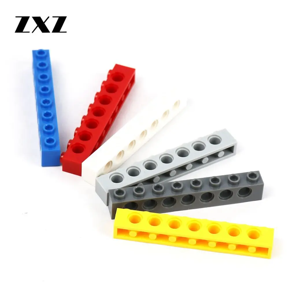 100pcs/lot Technic Liftarm Bricks with Holes 1x8 Building Blocks 7 Pin Bulk Bricks DIY Toys Compatible Legoes Technic Parts 3702 
100pcs/lot Technic Liftarm Bricks with Holes 1x8 Building Blocks 7 Pin Bulk Bricks DIY Toys Compatible Legoes Technic Parts 3702