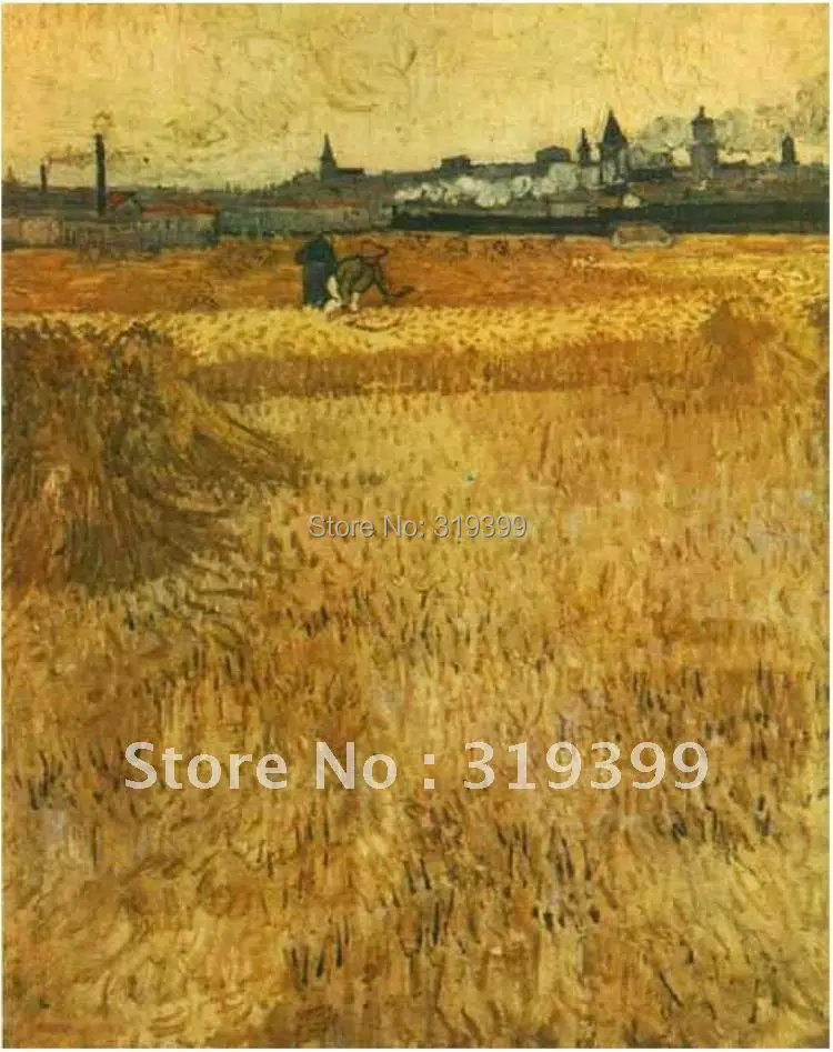 Vincent Van Gogh Oil Painting reproduction on linen canvas,the Wheat Field,100% handmade,Free DHL Shipping
Vincent Van Gogh Oil Painting reproduction on linen canvas,the Wheat Field,100% handmade,Free DHL Shipping