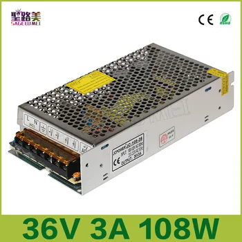 1pcs DC36V 3A 108W Universal Regulated Switching Power Supply for CCTV Led Radio LED Lighting Transformers
1pcs DC36V 3A 108W Universal Regulated Switching Power Supply for CCTV Led Radio LED Lighting Transformers