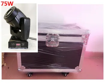 4 pz/lotto con flight case 1 m cavo Dmx 75 W Testa Mobile 3 Faccia PrisS pentola Fase di Illuminazione
4 pz/lotto con flight case 1 m cavo Dmx 75 W Testa Mobile 3 Faccia PrisS pentola Fase di Illuminazione