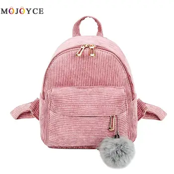 Corduroy Women Backpack Shoulder Cute Retro Zipper Mini Backpack Female Mochila Feminina
Corduroy Women Backpack Shoulder Cute Retro Zipper Mini Backpack Female Mochila Feminina
