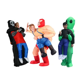 ET extraterrestrial inflatable clothing Halloween funny performances props dinosaur clothing bar gas mold line
ET extraterrestrial inflatable clothing Halloween funny performances props dinosaur clothing bar gas mold line