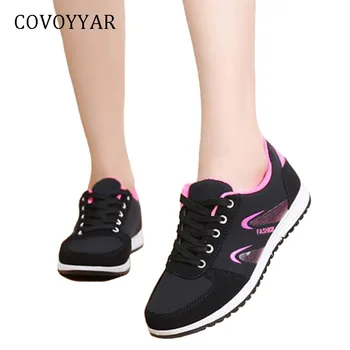 COVOYYAR 2019 Comfort Women Sneakers Fashion Lace Up Flat Casual Shoes Spring Autumn Light Shoes for Trainers WSN733 
COVOYYAR 2019 Comfort Women Sneakers Fashion Lace Up Flat Casual Shoes Spring Autumn Light Shoes for Trainers WSN733
