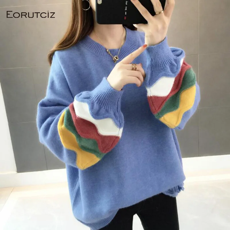 EORUTCIZ Winter Sweater Women Pullovers Thick Knitting Warm Oversize Autumn Vintage Top Long Sleeve Basic Sweater LM0103
EORUTCIZ Winter Sweater Women Pullovers Thick Knitting Warm Oversize Autumn Vintage Top Long Sleeve Basic Sweater LM0103