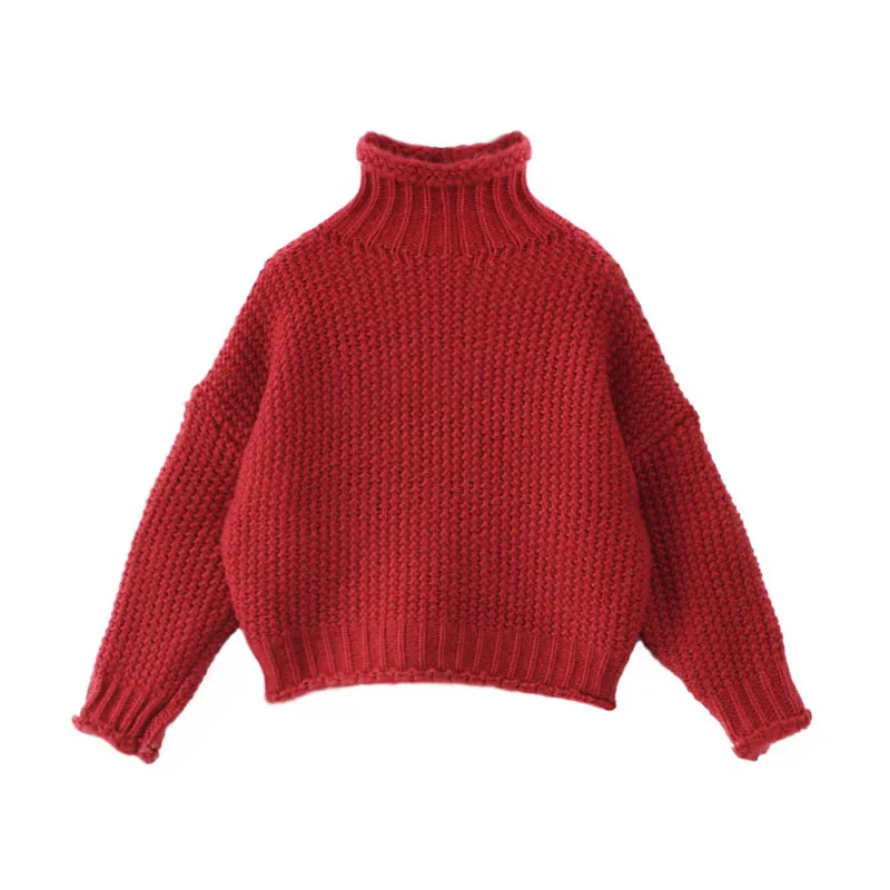 Daily Apparel Women 2019 Autumn Winter Fashion Designer Pullover Knitwear Simple Solid Red Mock Neck Short Crop TopKnit Sweater
Daily Apparel Women 2019 Autumn Winter Fashion Designer Pullover Knitwear Simple Solid Red Mock Neck Short Crop TopKnit Sweater