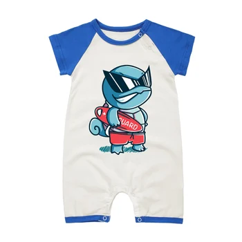 Baby Boy Romper Girls Jumpsuits Brand Infant Clothes Squirtle Cartoon Newborn Cotton Baby Summer Short Sleeve Rompers Outfits
Baby Boy Romper Girls Jumpsuits Brand Infant Clothes Squirtle Cartoon Newborn Cotton Baby Summer Short Sleeve Rompers Outfits