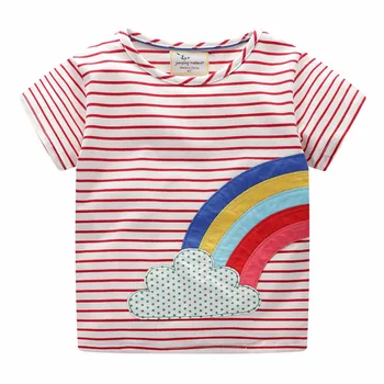Summer Girls Clothes Kids Stripes Girls T shirt Rainbow Summer Children Clothes Baby Toddler Girls Cotoon Top Tees
Summer Girls Clothes Kids Stripes Girls T shirt Rainbow Summer Children Clothes Baby Toddler Girls Cotoon Top Tees