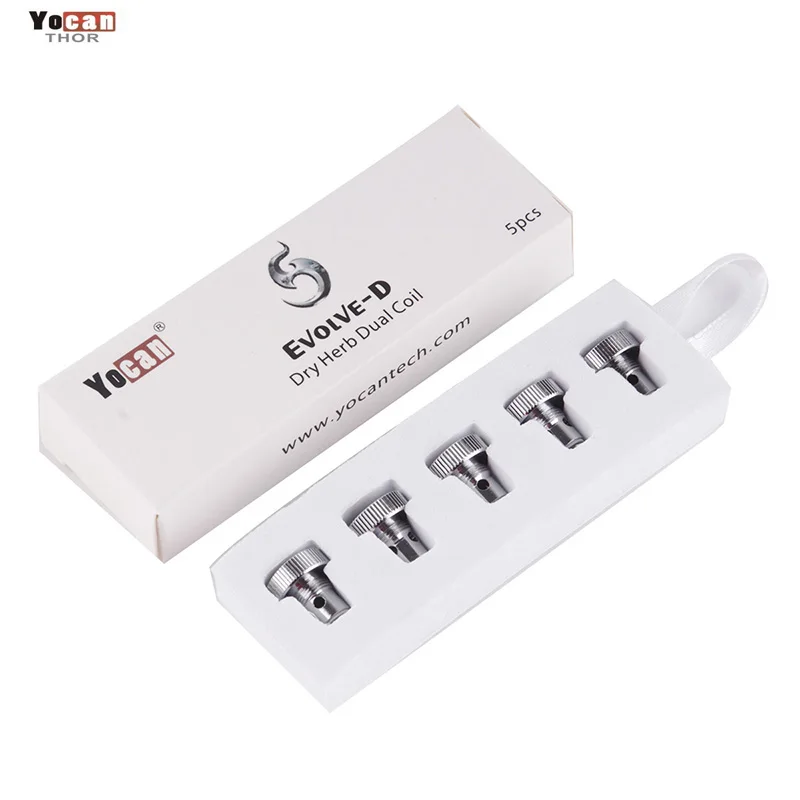 5pcs/lot Original Yocan evolve D Atomizer dual Coil Electronic Cigarette herbal vaporizer core coils fit Yocan evolve D kit
5pcs/lot Original Yocan evolve D Atomizer dual Coil Electronic Cigarette herbal vaporizer core coils fit Yocan evolve D kit