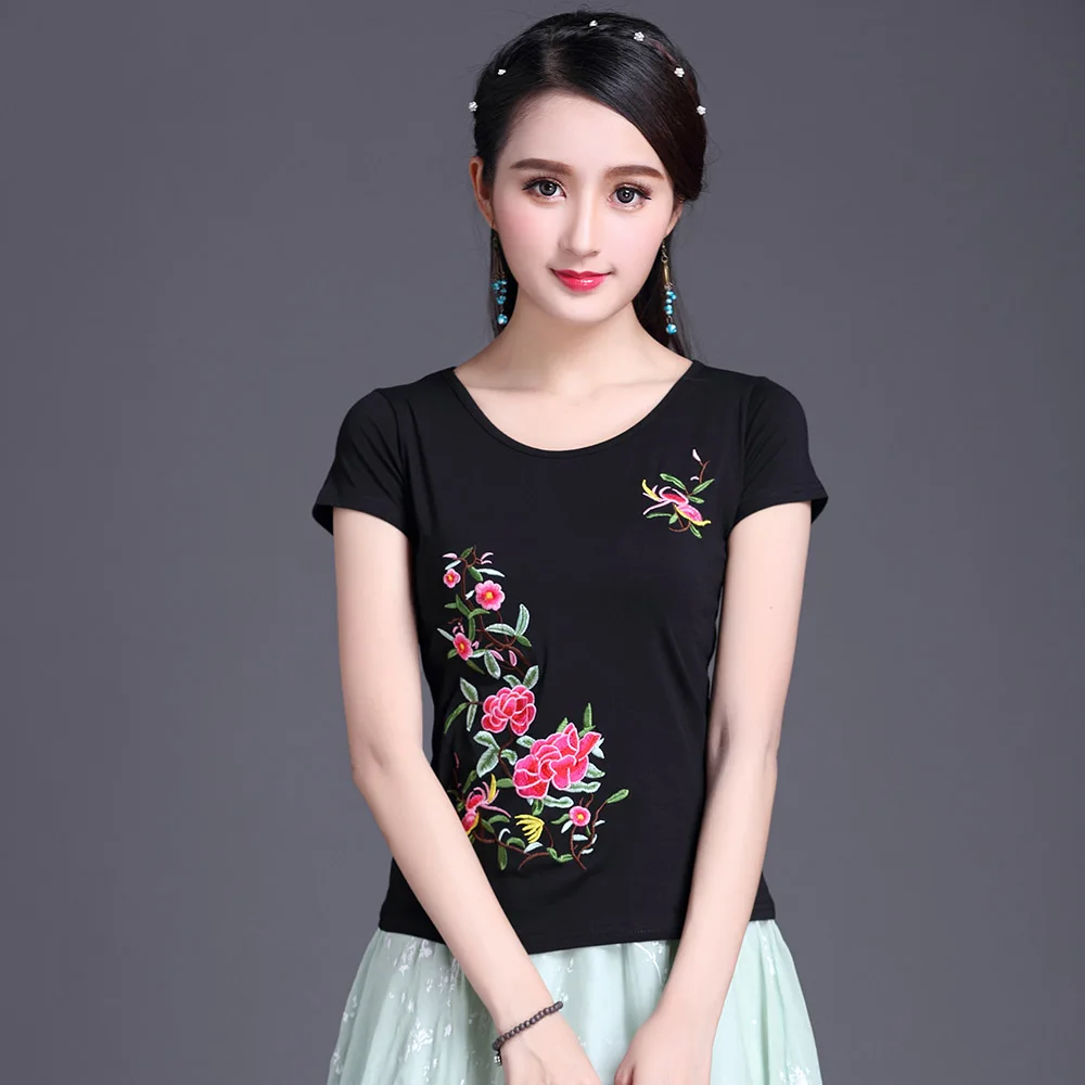 Floral Embroidery Chinese Blouse Harajuku Camisa Feminina Plus Size Blusa Feminina Summer Tops Blusas Shirt Womens Blouses
Floral Embroidery Chinese Blouse Harajuku Camisa Feminina Plus Size Blusa Feminina Summer Tops Blusas Shirt Womens Blouses