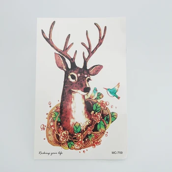 Hot Sale 1pc Sexy Temporary Tattoo Deer Tattoo Sticker for Women Fashion Body Finger Leg Art Waterproof Tattoo
Hot Sale 1pc Sexy Temporary Tattoo Deer Tattoo Sticker for Women Fashion Body Finger Leg Art Waterproof Tattoo