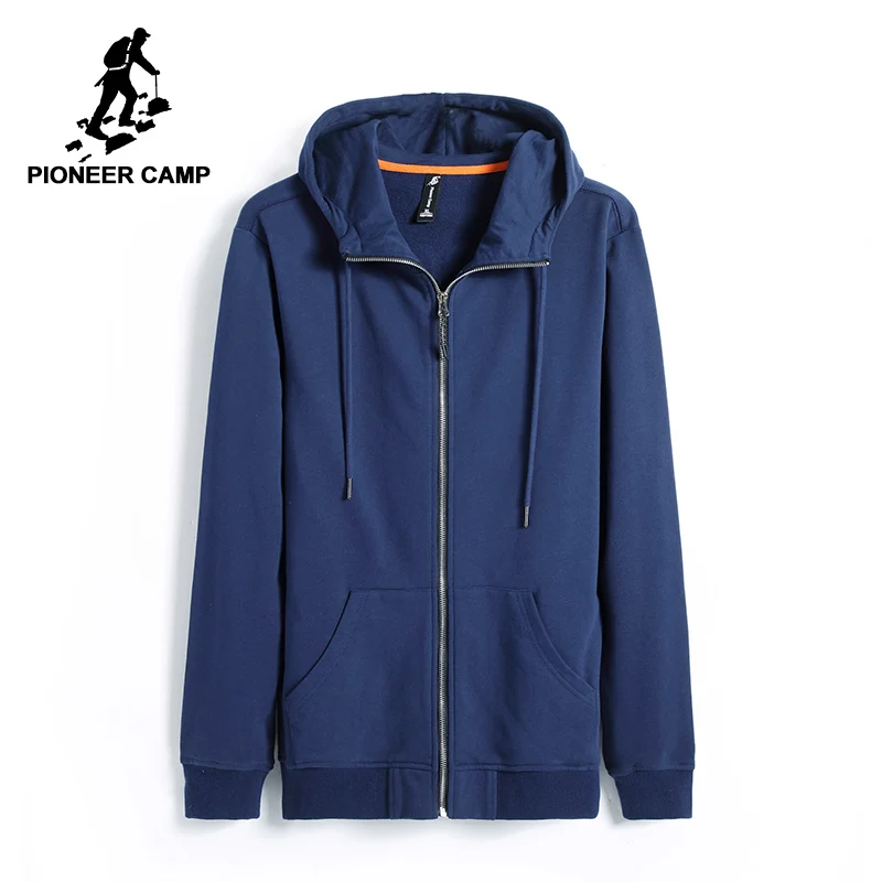Pioneer Camp hoodies men brand-clothing casual solid hooded sweatshirt male top quality black dark blue AWY701206
Pioneer Camp hoodies men brand-clothing casual solid hooded sweatshirt male top quality black dark blue AWY701206