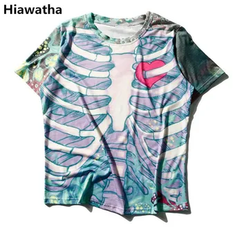 Hiawatha 2020 New Arrival Harajuku Style T-Shirt Women Skeletal Printed Short Sleeve T Shirts Summer Loose Girl Tops Tees T3635
Hiawatha 2020 New Arrival Harajuku Style T-Shirt Women Skeletal Printed Short Sleeve T Shirts Summer Loose Girl Tops Tees T3635