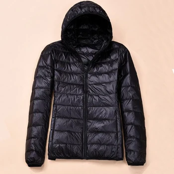 Women Autumn Jacket Fashion Ultra-thin with Hat 2018 Ladies Slim Coats Stand Neck Plus Size 3XL 4XL Duck Down Female Hooded Coat
Women Autumn Jacket Fashion Ultra-thin with Hat 2018 Ladies Slim Coats Stand Neck Plus Size 3XL 4XL Duck Down Female Hooded Coat