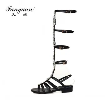 Fanyuan Leather Flat Sandals Women Gladiator Shoes Summer Boots Designers Roman Glitter Sandals Soft Buckle Strap Shoes sandalie
Fanyuan Leather Flat Sandals Women Gladiator Shoes Summer Boots Designers Roman Glitter Sandals Soft Buckle Strap Shoes sandalie