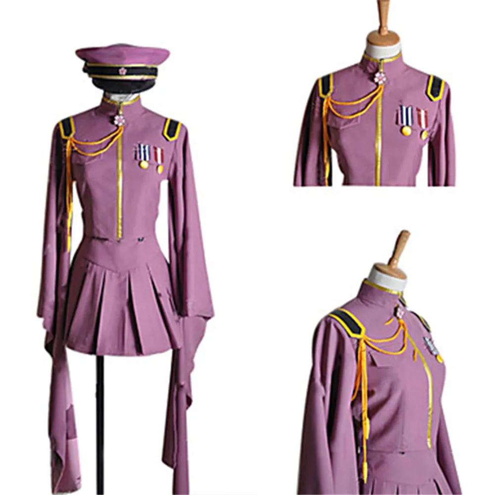 Vocaloid Hatsune Miku Senbonzakura Kimono Uniform Dress Outfit Anime Cosplay Costumes Whole Set Christmas costume
Vocaloid Hatsune Miku Senbonzakura Kimono Uniform Dress Outfit Anime Cosplay Costumes Whole Set Christmas costume