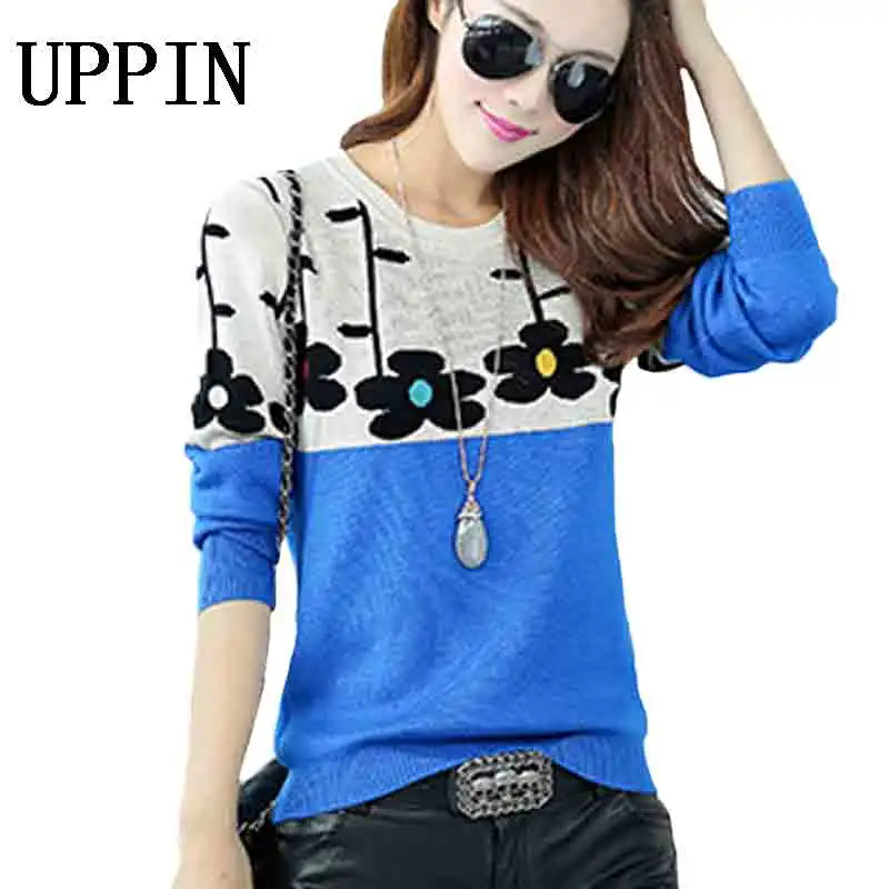 UPPIN Long-sleeved O-neck Sweater Women's Loose Large Size Sweater 2017 New Autumn Winter Fashion All-match Casual Female Tops
UPPIN Long-sleeved O-neck Sweater Women's Loose Large Size Sweater 2017 New Autumn Winter Fashion All-match Casual Female Tops