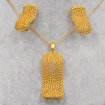 Sunny Jewelry Alloy Skeleton Hollow Out Women Jewelry Sets Necklace Earrings Pendant For Party Wedding Gift Jewelry Findings
Sunny Jewelry Alloy Skeleton Hollow Out Women Jewelry Sets Necklace Earrings Pendant For Party Wedding Gift Jewelry Findings