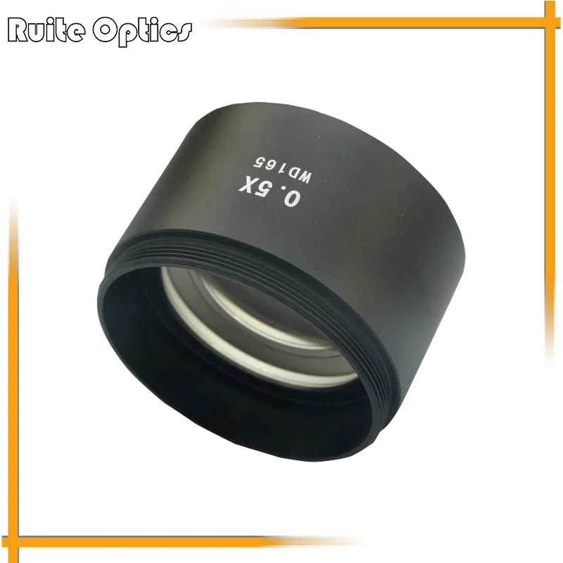 0.5x AUX Auxiliary Objective Lens for Zoom Stereo Microscope W.D 165mm