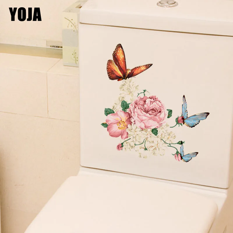 YOJA 21.6X15.2CM Funny Wall Decal Flowers Butterfly Art Toilet Sticker Home Decor Art T3-1234
YOJA 21.6X15.2CM Funny Wall Decal Flowers Butterfly Art Toilet Sticker Home Decor Art T3-1234