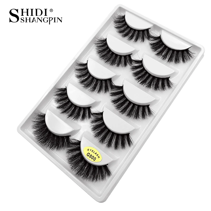SHIDISHANGPIN mink eyelashes 5 pairs eyelashes faux mink lashes dramatic eyelashes natural long 3d mink lashes false eyelashes
SHIDISHANGPIN mink eyelashes 5 pairs eyelashes faux mink lashes dramatic eyelashes natural long 3d mink lashes false eyelashes
