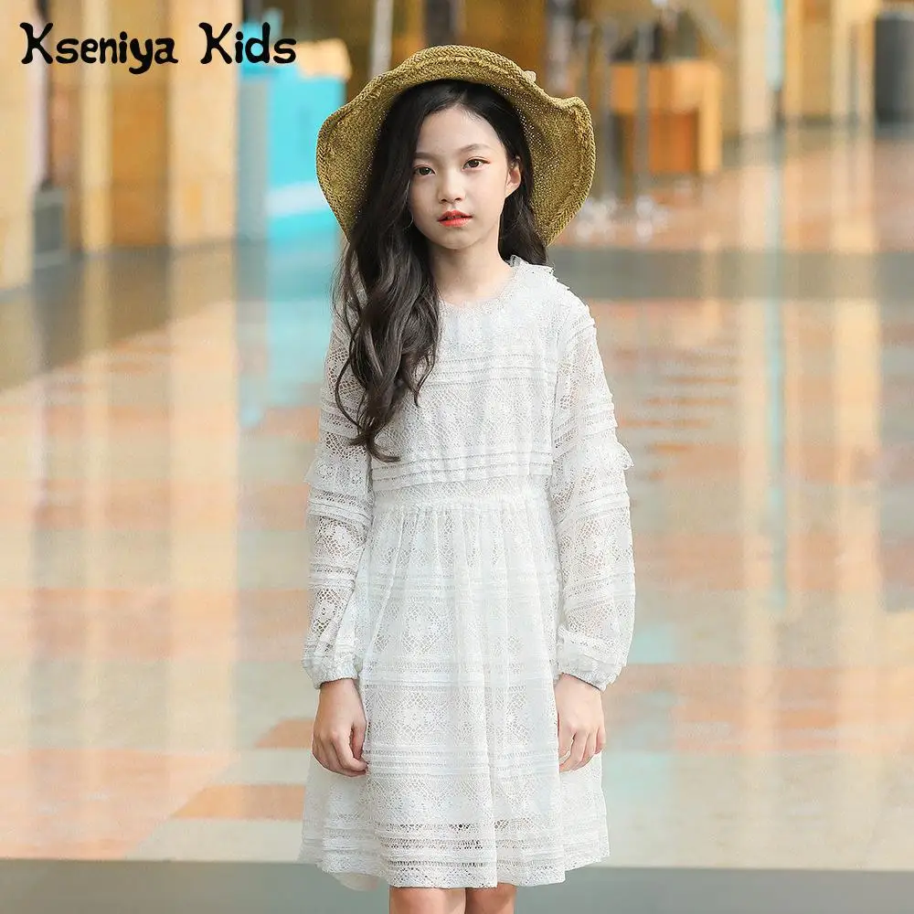 Kseniya Kids Spring Summer Big Girl Lace A-line Princess Dresses Age 13 Designer Dress Girls Long Sleeve Dress Party And Wedding
Kseniya Kids Spring Summer Big Girl Lace A-line Princess Dresses Age 13 Designer Dress Girls Long Sleeve Dress Party And Wedding