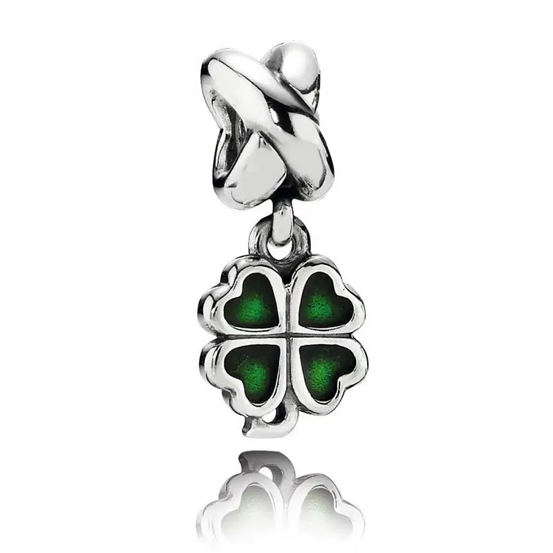 Authentic 925 Sterling Silver Bead Charm Enamel Four-leaf Clover Flower Pendant Beads Fit Pandora Bracelet Diy Jewelry
Authentic 925 Sterling Silver Bead Charm Enamel Four-leaf Clover Flower Pendant Beads Fit Pandora Bracelet Diy Jewelry