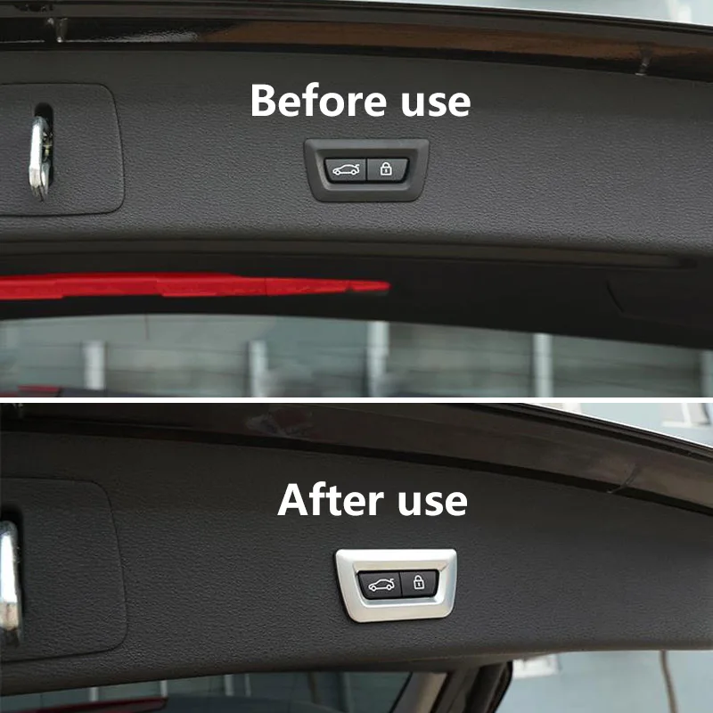 Top Chrome Tail Door Button Cover Trim Sticker Fit For BMW X1 F48 X3 F25 X4 F26 X5 F15 X6 3 Series F30 GT 7 5 Series Car Styling
Top Chrome Tail Door Button Cover Trim Sticker Fit For BMW X1 F48 X3 F25 X4 F26 X5 F15 X6 3 Series F30 GT 7 5 Series Car Styling