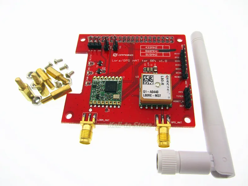 HAILANGNIAO дальняя Беспроводная 433/868/915 МГц Lora и GPS Плата расширения | Компьютеры офис