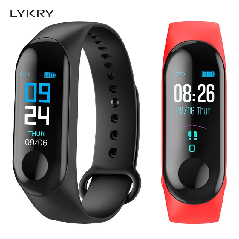 LYKRY Smart Watch Men Sport Bracelet Women Fitness Tracker Heart Rate Blood Pressure Smart Band IP67 Waterproof For IOS Android
LYKRY Smart Watch Men Sport Bracelet Women Fitness Tracker Heart Rate Blood Pressure Smart Band IP67 Waterproof For IOS Android