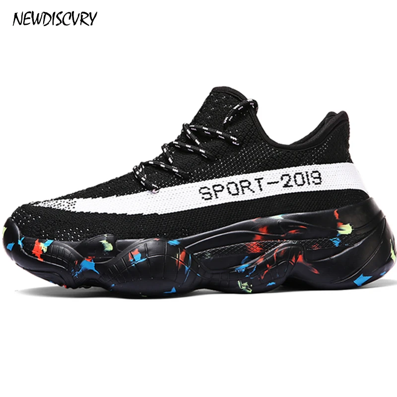 NEWDISCVRY Plus Size 47 Mesh Breathable Men's Chunky Sneakers 2019 Fashion Men Platform Trainers Comfortable Man Dad Shoes
NEWDISCVRY Plus Size 47 Mesh Breathable Men's Chunky Sneakers 2019 Fashion Men Platform Trainers Comfortable Man Dad Shoes