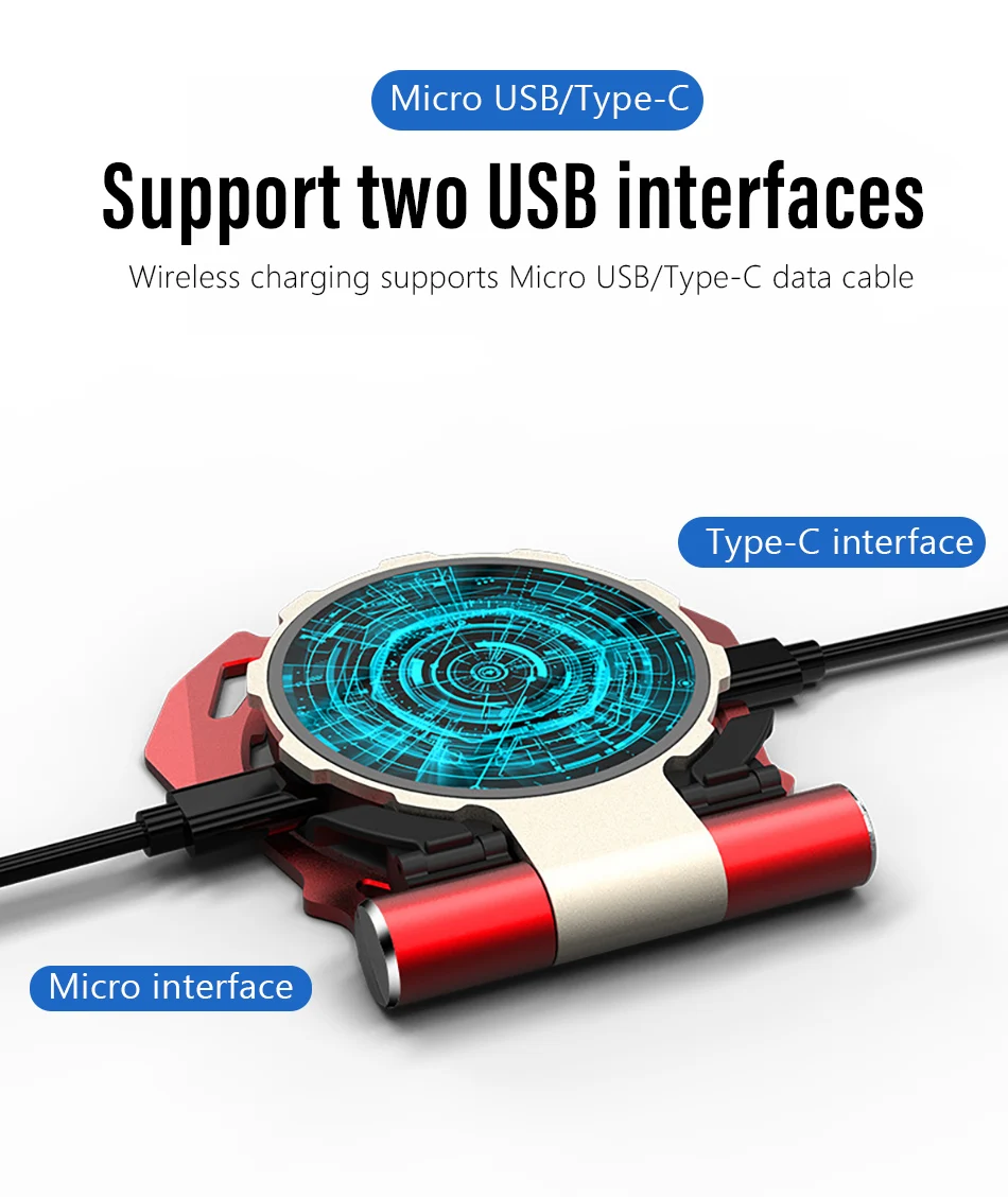 !ACCEZZ Wireless Charger Holder Bracket 7.5W For iPhone X 8 XS Max XR 10W Fast Charging For Samsung Galaxy S9 Plus Xiaomi Mix2S (10)