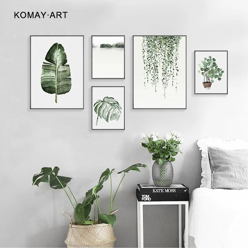 Minimalist Watercolor Green Plant Art Canvas Painting Posters Ands Prints Wall Pictures For Living Room Modern Home Decor HC015
Minimalist Watercolor Green Plant Art Canvas Painting Posters Ands Prints Wall Pictures For Living Room Modern Home Decor HC015
