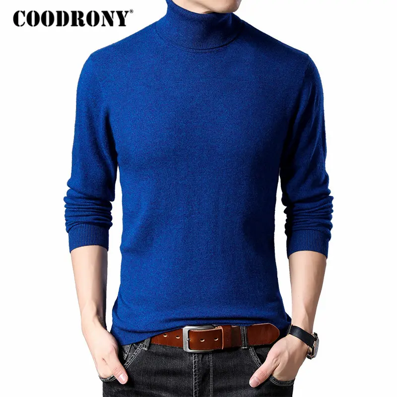 COODRONY Sweater Men Classic Casual Turtleneck Pull Homme Autumn Winter Merino Wool Sweaters Knitted Cashmere Pullover Men 93009
COODRONY Sweater Men Classic Casual Turtleneck Pull Homme Autumn Winter Merino Wool Sweaters Knitted Cashmere Pullover Men 93009