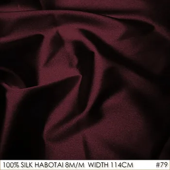 CISULI 100% SILK HABOTAI 114cm width 8momme Pure Silk Jarn Fabrics Batik Painting DIY Patchwork Fabric Deep Purplish Red NO 79
CISULI 100% SILK HABOTAI 114cm width 8momme Pure Silk Jarn Fabrics Batik Painting DIY Patchwork Fabric Deep Purplish Red NO 79