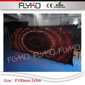 7ft by 17ft high quality stage led backdrop RGB full color P10 video curtain stage screen
7ft by 17ft high quality stage led backdrop RGB full color P10 video curtain stage screen